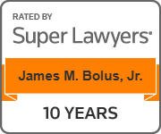Rated By Super Lawyers | James M. Bolus, Jr. | 10 Years